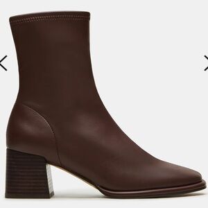 NWT Steve Madden Faux leather Pammy brown bootie - size 7.5